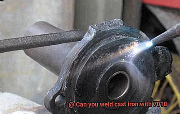 Can you weld cast iron with 7018-4