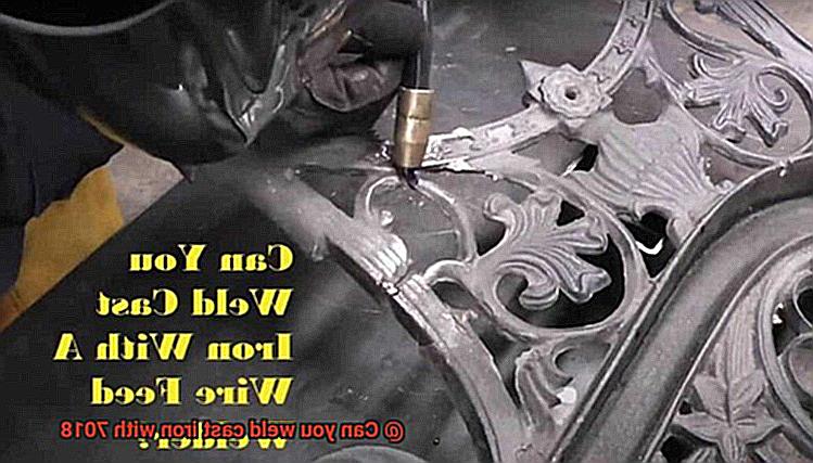 Can you weld cast iron with 7018-2