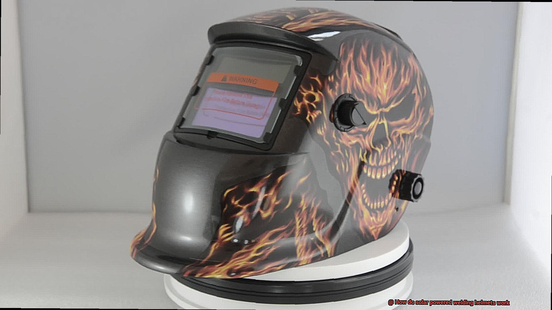How do solar powered welding helmets work-3