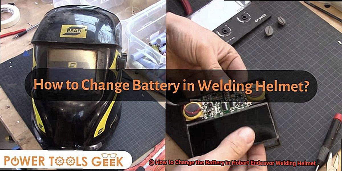 How to Change the Battery in Hobart Endeavor Welding Helmet-6