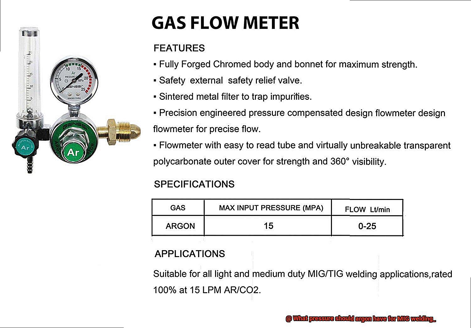 What pressure should argon have for MIG welding_-2