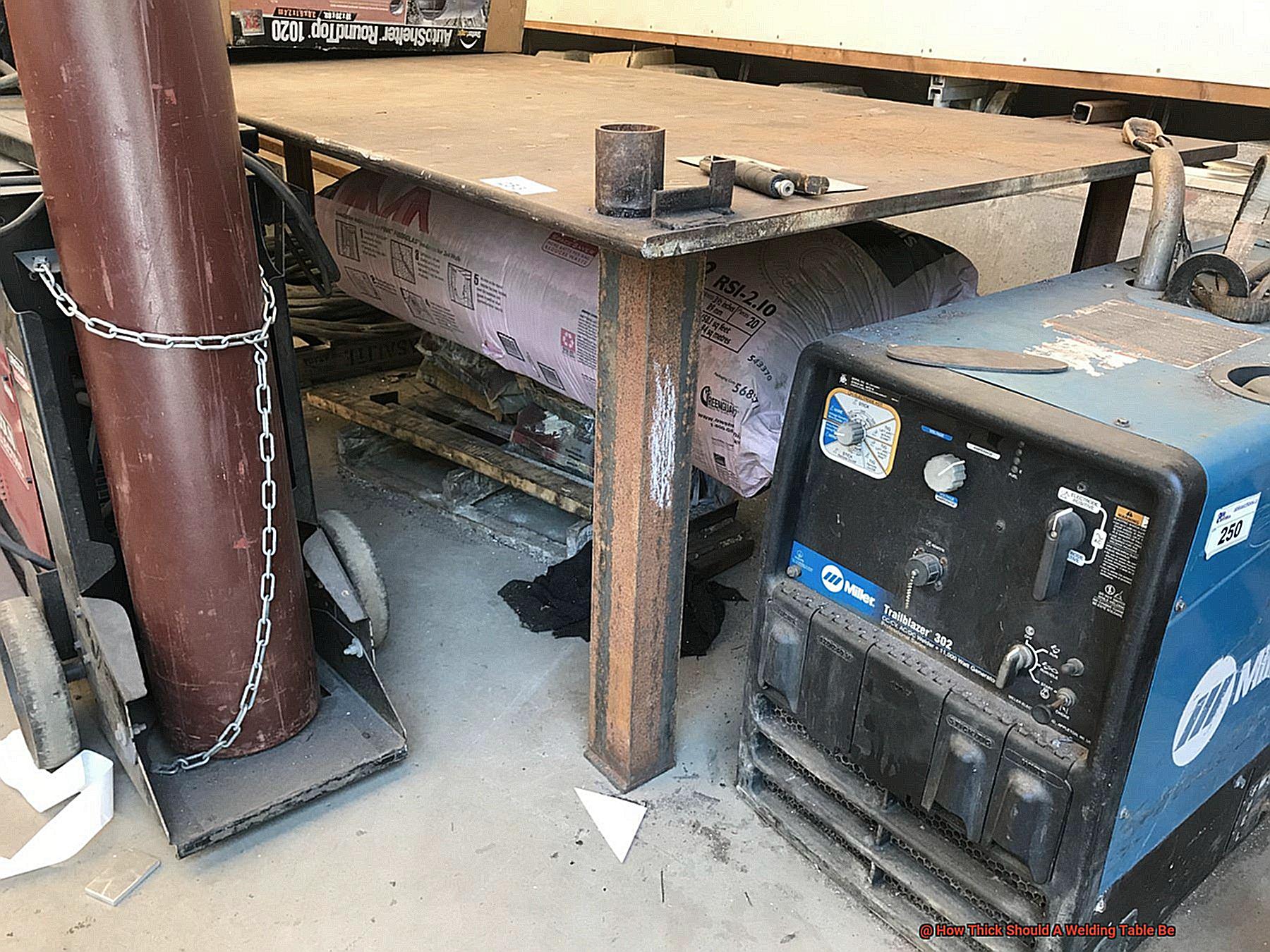 How Thick Should A Welding Table Be-2