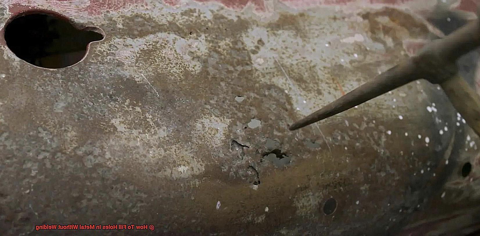 How To Fill Holes In Metal Without Welding-4