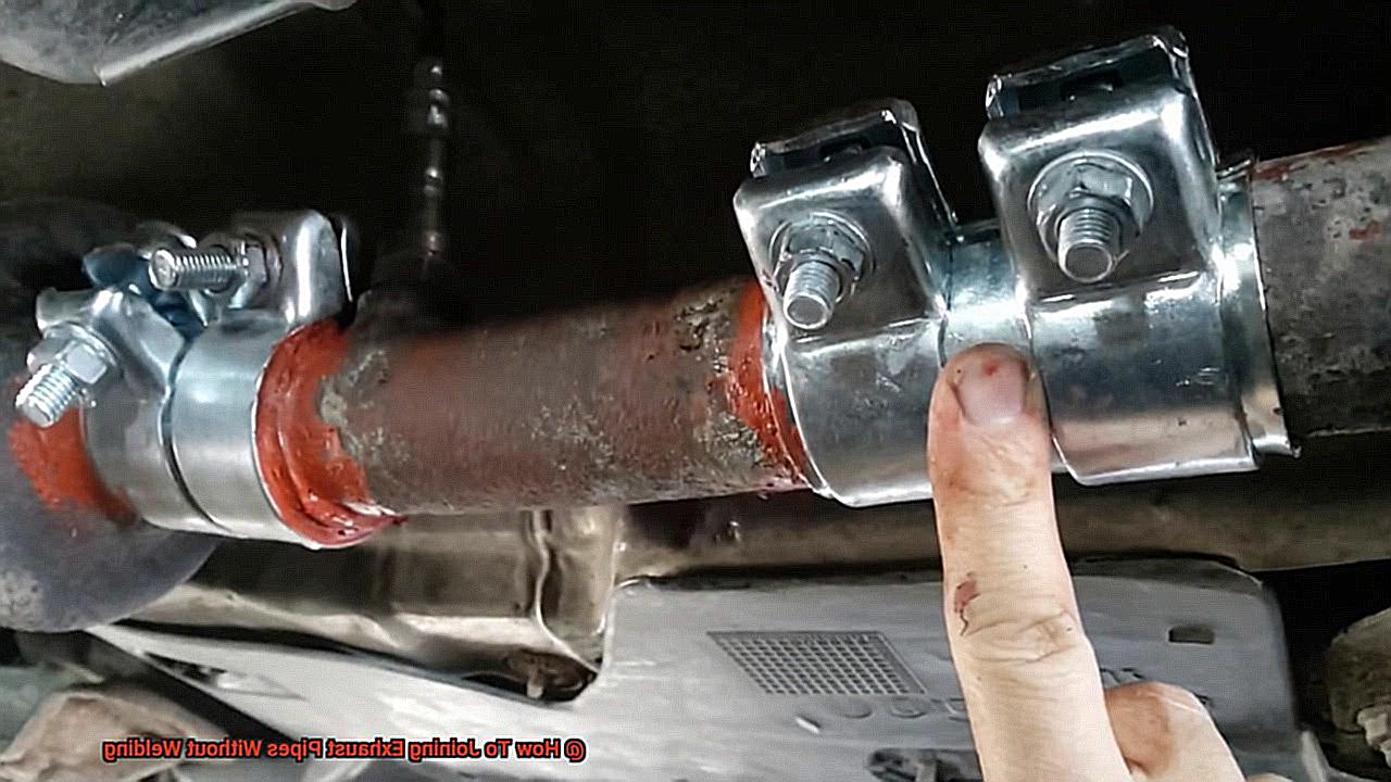 How To Joining Exhaust Pipes Without Welding-4