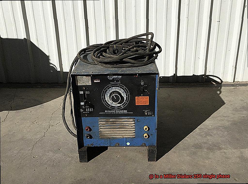 Is a Miller Dialarc 250 single phase-2