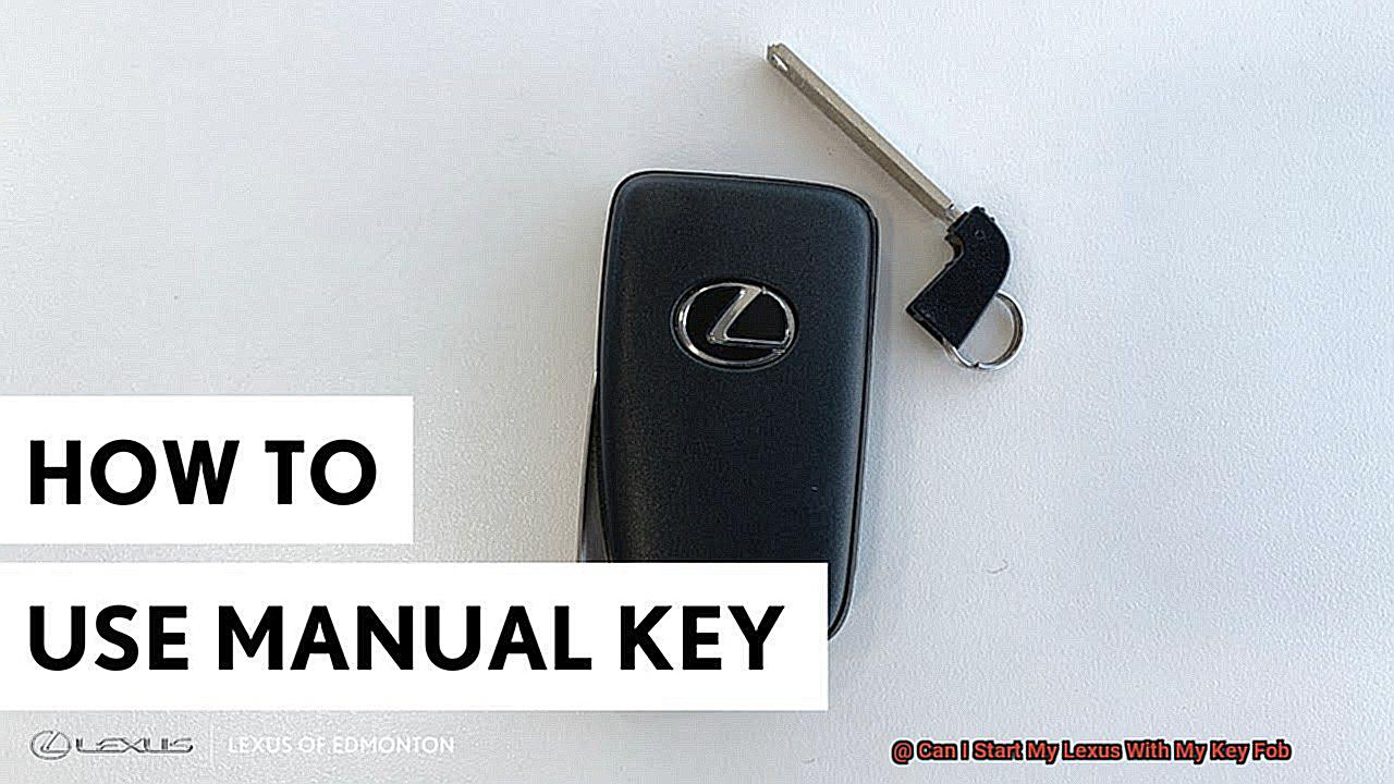 Can I Start My Lexus With My Key Fob-2